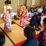 出雲和文化まつりでお茶席　出雲文化伝承館・松籟亭で