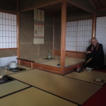 晩秋の一畑寺で茶会